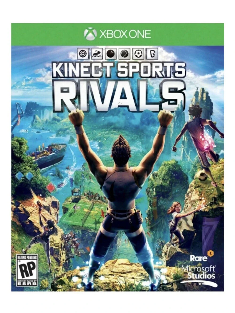 Kinect Sports Rivals (Microsoft Xbox One, 2014) Requires Kinect E 10+